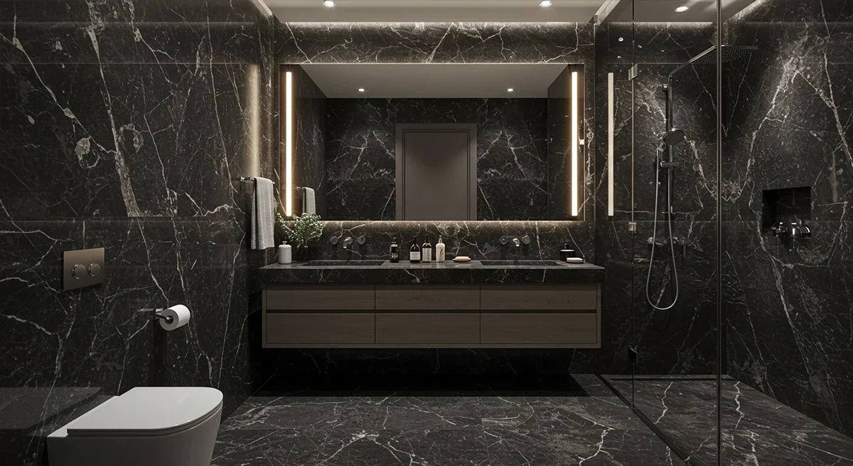 Beysehir Siyah Baygara Marble Application 2
