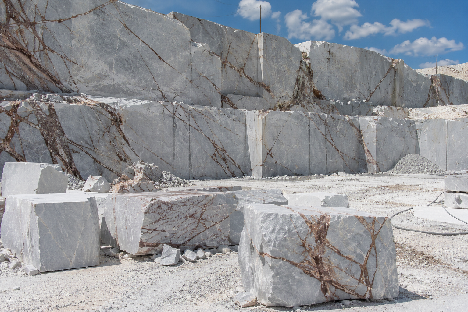 Deep River Marble quarry