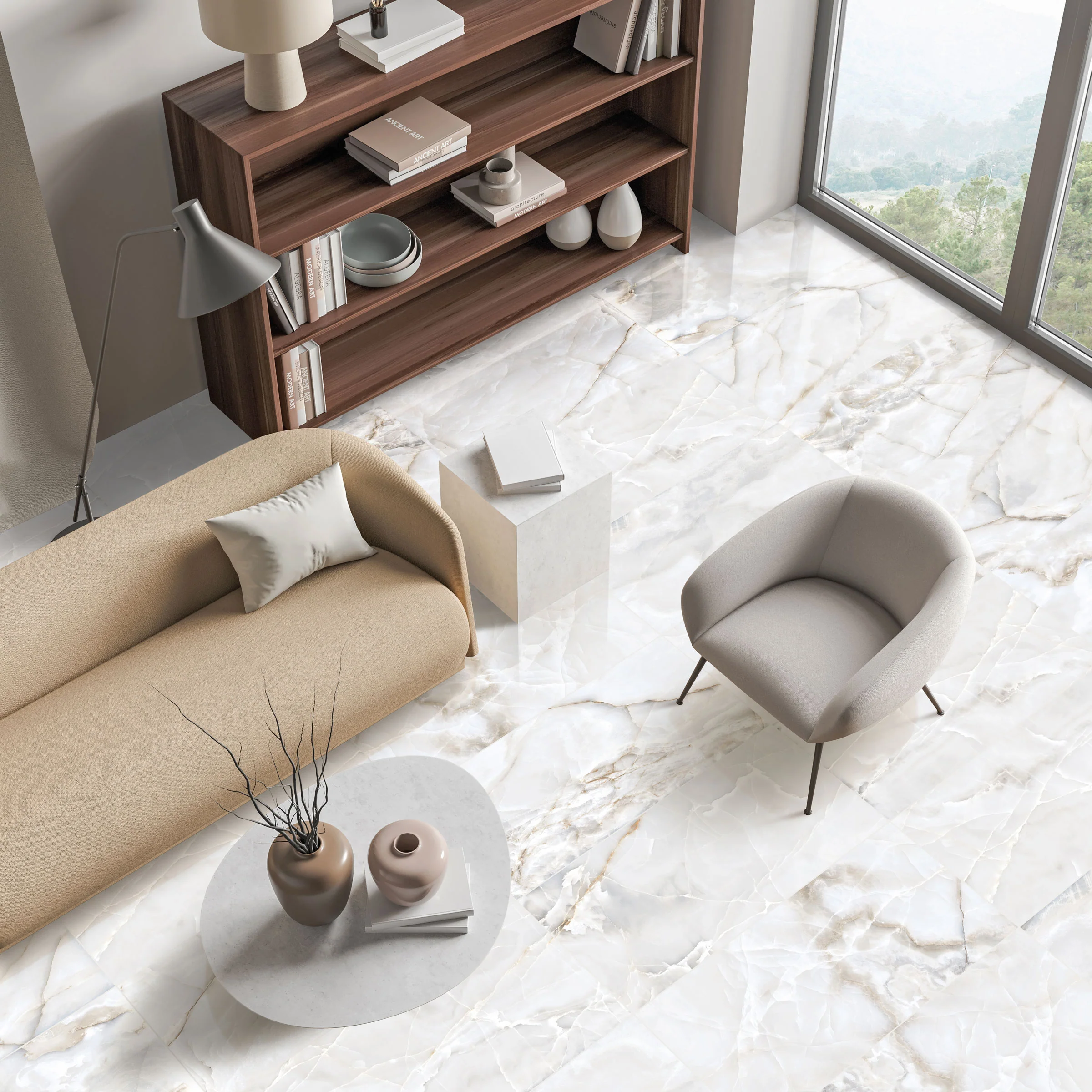 Application Pierre Onyx Blanc