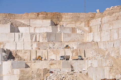 Quarry view related to Silver Travertine: Elevating Modern Architectural Designs